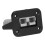 Schwarzer ABS-Batterieladestecker, 2