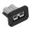 Schwarzer ABS-Batterieladestecker, 7