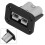 Schwarzer ABS-Batterieladestecker, 10