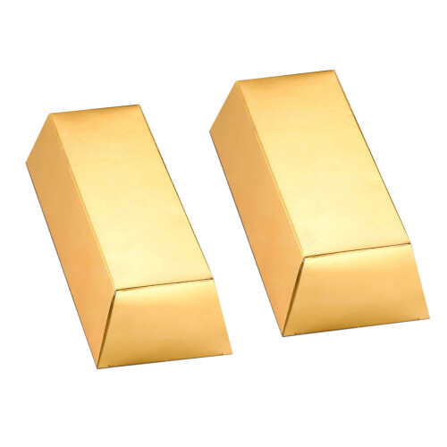 24Pack Gold Bar Gift Box with Realistic Gold Brick Texture-S 1