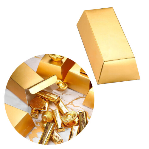 24Pack Gold Bar Gift Box with Realistic Gold Brick Texture-S 2