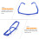 5pcs Kids Shooting Goggles Protective Eyes Protectors 7