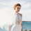 Bridal Veil Wedding Mesh Mantilla Double Layer With Comb Beige 8