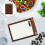 Vertical Menu Display Board Portable Wooden Clipboard 7