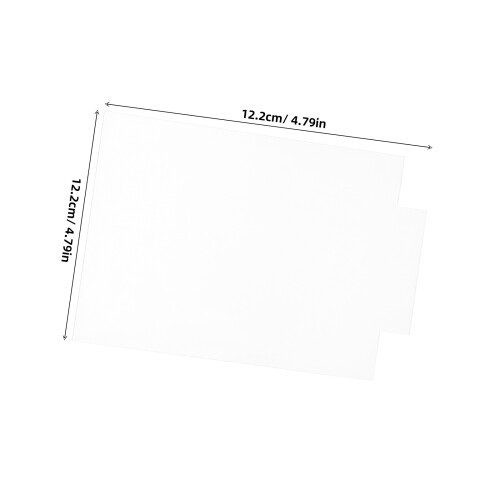 4Pcs Acrylic LED Message Board Clear Panel For Store Bar Exhibition 2