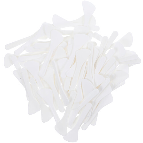 80Pcs Plastic Cosmetic Spatulas For Makeup And Mask Application