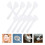 80Pcs Plastic Cosmetic Spatulas For Makeup And Mask Application 3