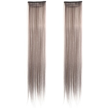 2Pcs Highlight Hair Extension Delicate Colorful Hairpiece