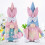 Easter  Spring Room Lint Faceless Toy Decorations Present for-B 7