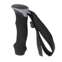 2X Trekking pole grip converter with hand loop