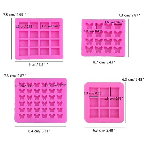 Sealing Stamp Molds Candy Mould Baking Mats Cooking Sheets Mini 2