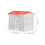 10Pcs Simulation Villa Models Small Building Sand Table Decor 11
