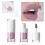 matte lip gloss waterproof smudge proof white bottle E511 7