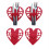 4pcs Wedding Cutlery Holder Dinner Table Decor Knife Fork Bag 1