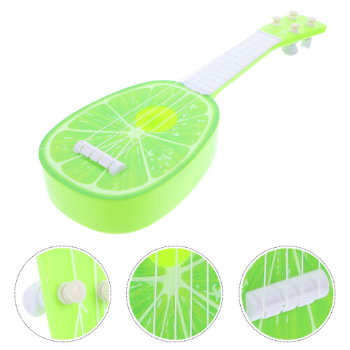 2Pcs Kids Mini Guitars Plastic String Instruments For Musical Learning 1