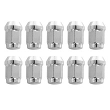 20 Pezzi Ruota Chiusi M1/2-20 35Mm Per Auto Argento