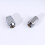 20 Pezzi Ruota Chiusi M1/2-20 35Mm Per Auto Argento 5