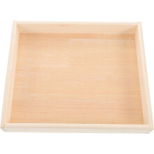 Plateau En Bois Rectangulaire Pour Empilable Accessoire Tri
