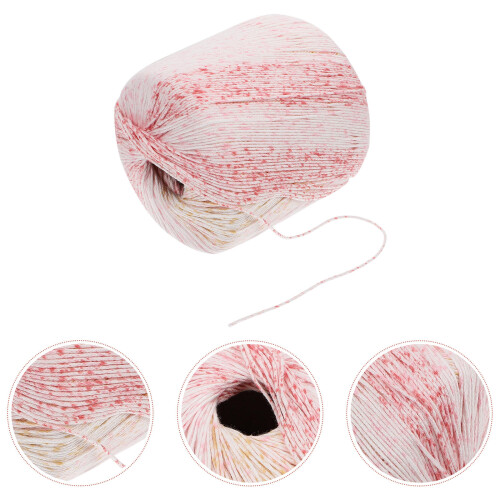 Cotton Crochet Yarn Multi 1 Roll Diy Craft 2