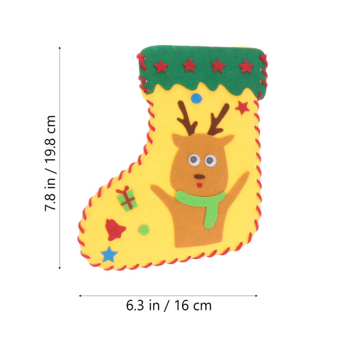4 Stuks Kerstmis Doek Kinderen Diy Decoratie 1
