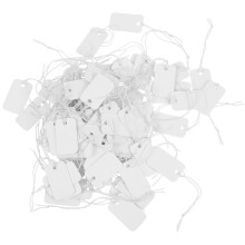 100Pcs Jewelry Tag Blank Price Tag For Supermarkets Shops