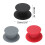 Flexible Silicone Cookware Lid Silicone Cover Cap-Black 4