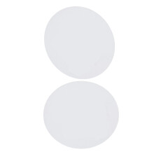 2Pcs Oval Canvas Sheets For Oil Watercolor Painting Art Projects