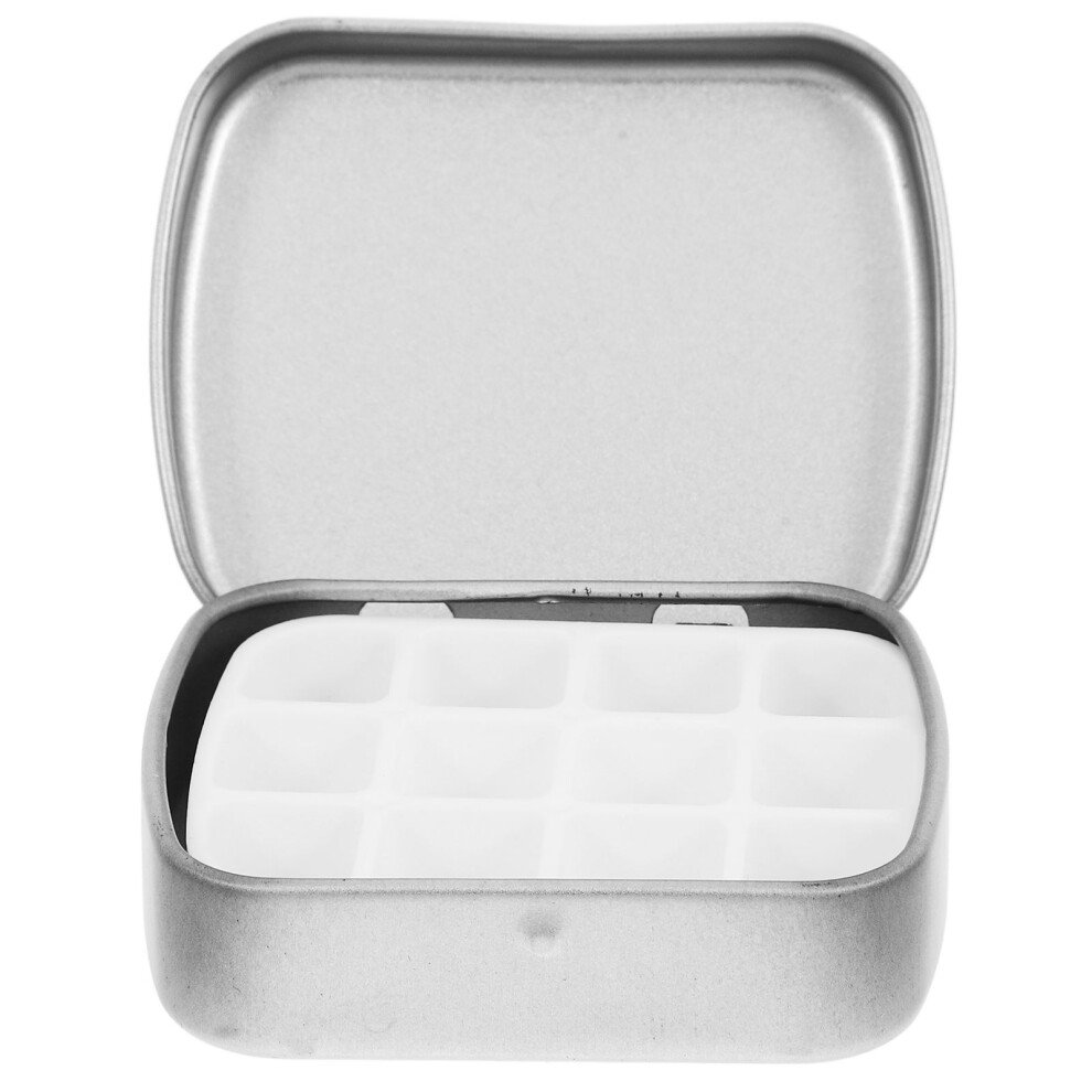 Totority Nail Charms Container Rhinestone Bead Storage Box Multi-Grid