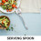 Serving Spoon And Fork For Dividing Fish And Vegetables 1pcs 9