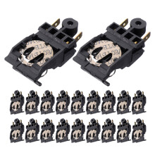 20Pcs Temperature Control Coupler Thermostat Base Socket