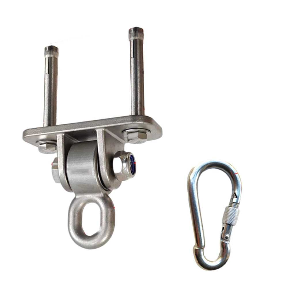 Stainless Hammock Hook Hanging Set For Trapeze Boxing Bag Swing Hangers 9323874440743