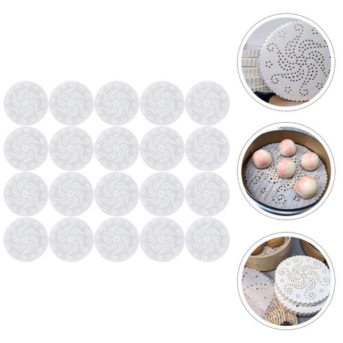 100Pcs Portable Home Baking Papers Steamer Kitchen Use 2