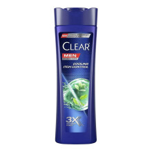 Clear Men Cool Sport Menthol Anti-Dandruff Shampoo, For All Hair Types 315ml