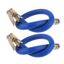 2Pcs Air Release Extension Hose Adapter For Bike Pump