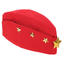 Star Side Sailor Dance Boat Cap Russian Hat Party Costume Accessory
