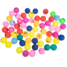 80Pcs Multicolored Plastic Balls For Group Games And Prize Draws