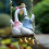 Delicate paar eend tuinbeeld schattige eend kunst decors eend 6