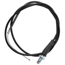 Cable Motorcycle Line Throttle Black Stainless Steel