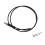 Cable Motorcycle Line Throttle Black Stainless Steel 2