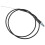 Cable Motorcycle Line Throttle Black Stainless Steel 10