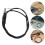 Cable Motorcycle Line Throttle Black Stainless Steel 9
