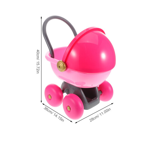 Baby Doll Stroller And Dollhouse Accessory Toy 2