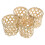 4 Pezzi Intrecciati In Bamboo 8