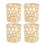 4 Pezzi Intrecciati In Bamboo 10