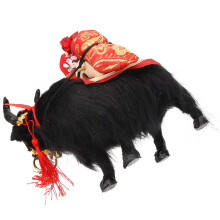 Yak Simulato Decorazione Mascotte Da Tavolo