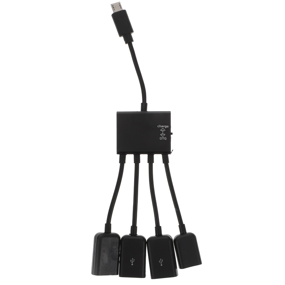 Otg Micro Usb Hub Multi Port Adapter For Smartphone Tablet 3572228286070