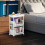Raindrops Multi-Layer Storage Bookcase 1 Set 25.3x13.8x10.4in 10