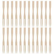 400 Pezzi In Bamboo Per Cibo Frutta Antipasto Dessert