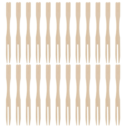 400 Pezzi In Bamboo Per Cibo Frutta Antipasto Dessert