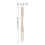 400 Pezzi In Bamboo Per Cibo Frutta Antipasto Dessert 2